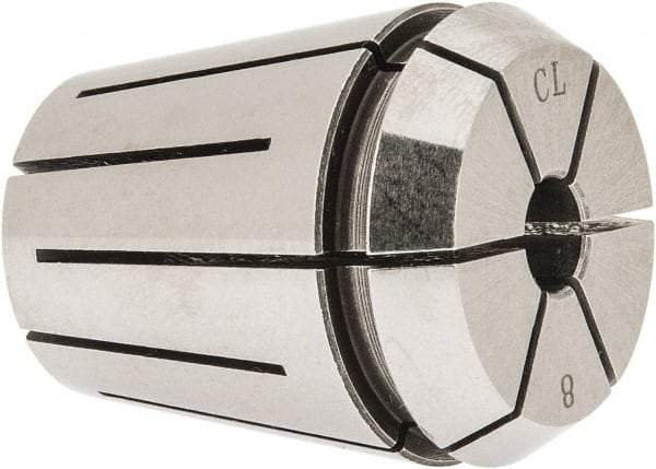 Parlec - 8mm ER32 Coolant Collet - 1.574" OAL, 1.3" Overall Diam - Exact Tool & Supply