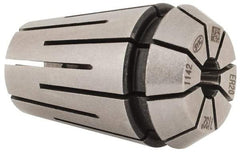 Parlec - 7/32" ER20 Coolant Collet - 1.24" OAL, 0.827" Overall Diam - Exact Tool & Supply