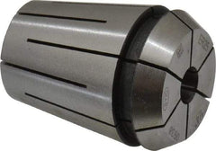 Parlec - 1/4" ER25 Coolant Collet - 1.338" OAL, 1.023" Overall Diam - Exact Tool & Supply