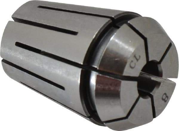 Parlec - 8mm ER25 Coolant Collet - 1.338" OAL, 1.023" Overall Diam - Exact Tool & Supply