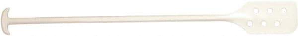 Remco - White Polypropylene Mixing Paddle with Holes - 52" Overall Length - Exact Tool & Supply