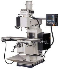 Vectrax - 54" Long x 10" Wide, 3 Phase Fagor 3 Axis 8055i CNC Milling Machine - Frequency Control, NT40 Taper, 5 hp - Exact Tool & Supply