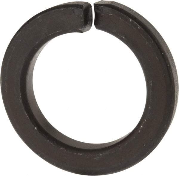 Value Collection - 1-3/4", 1.758" ID, 0.389" Thick Split Lock Washer - Grade 8 Spring Steel, Uncoated, 1.758" Min ID, 1.789" Max ID, 2.679" Max OD - Exact Tool & Supply