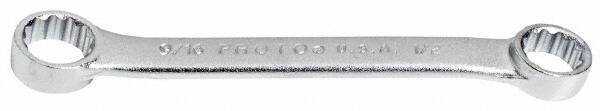 Proto - 7/16 x 1/2", 12 Point, Satin Finish, Double End, Box Wrench - Exact Tool & Supply