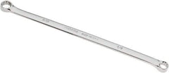 Proto - 1/4" x 5/16" 12 Point Spline Box Wrench - Double End, 8-5/8" OAL, Steel, Polished Finish - Exact Tool & Supply