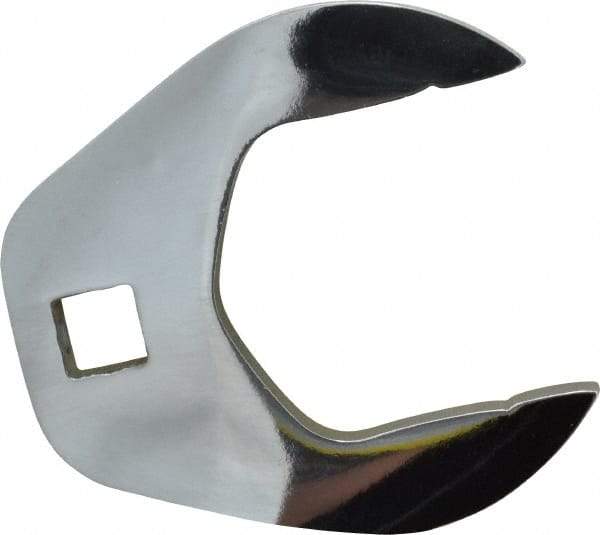 Proto - 1-1/2" 3/8" Drive Chrome Open End Crowfoot Wrench - 2.59" Head Diam x 0.38" Head Thickness - Exact Tool & Supply