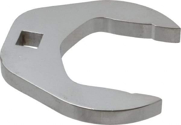 Proto - 1-3/4" 3/8" Drive Chrome Open End Crowfoot Wrench - 2.9" Head Diam x 0.38" Head Thickness - Exact Tool & Supply