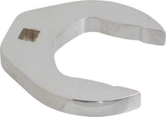 Proto - 2" 3/8" Drive Chrome Open End Crowfoot Wrench - 3.47" Head Diam x 1/2" Head Thickness - Exact Tool & Supply