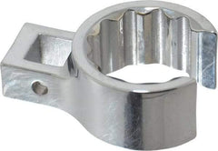 Proto - 1-3/16" 12 Point 1/2" Drive Full Polish Chrome Flare Nut Crowfoot Wrench - 1-11/16" Head Diam x 7/8" Head Thickness, 2.38" OAL - Exact Tool & Supply