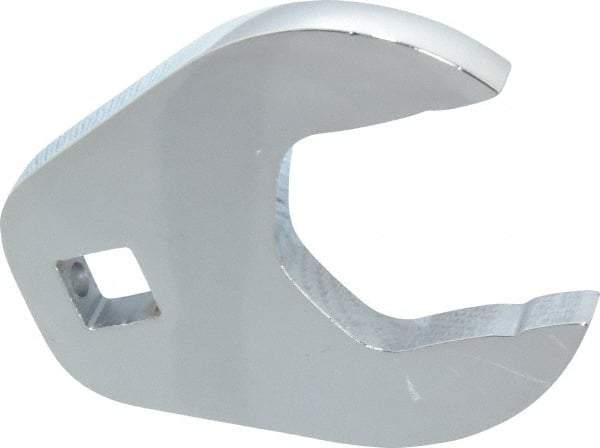 Proto - 1-1/2" 1/2" Drive Full Polish Chrome Open End Crowfoot Wrench - 2-31/32" Head Diam x 3/8" Head Thickness, 2-31/32" OAL - Exact Tool & Supply