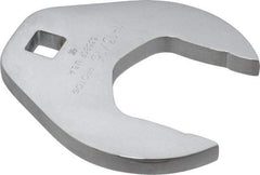 Proto - 1-13/16" 1/2" Drive Full Polish Chrome Open End Crowfoot Wrench - 3-19/32" Head Diam x 1/2" Head Thickness, 3-19/32" OAL - Exact Tool & Supply