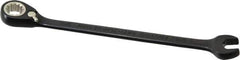 Proto - 5/16" 12 Point Combination Wrench - 15° Head Angle, 5-1/2" OAL, Steel, Black Chrome Finish - Exact Tool & Supply