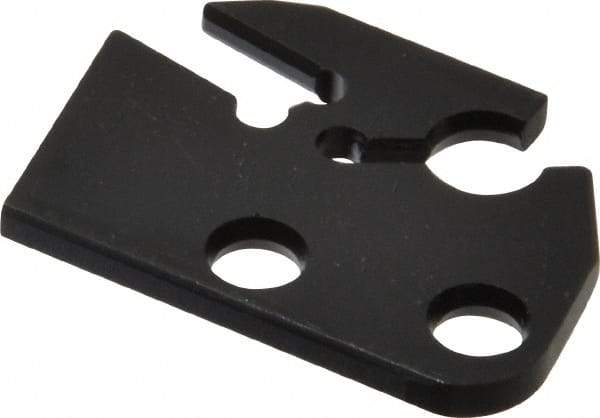 Seco - 0.118" Blade Width, 6.768" OAL, Single End Indexable Cut-Off Blade - 0.59" Max Depth of Cut, CFKN Blade, MDT Series - Exact Tool & Supply