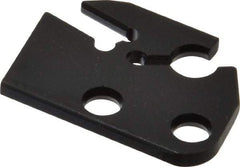 Seco - 0.118" Blade Width, 6.768" OAL, Single End Indexable Cut-Off Blade - 0.59" Max Depth of Cut, CFKN Blade, MDT Series - Exact Tool & Supply