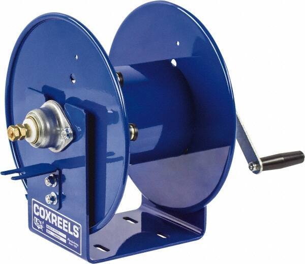 CoxReels - #1 AWG x 150' Cable, 450 Amp, Welding Cable Reel - 13" Overall Height x 18" Overall Width x 12" Overall Depth, Cable Not Included - Exact Tool & Supply