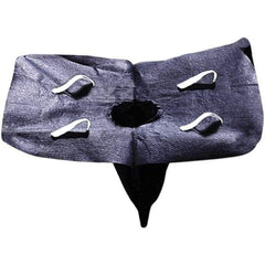 UltraTech - 4' Long x 3' Wide, Nonwoven Poly-Geotextile Catch Basin Insert - 10" Diam, 18 x 18" to 44 x 32" Drain, Gray, Use for Oil/Sediment - Exact Tool & Supply