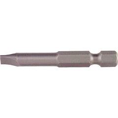 Wiha - 1/8" Power Bit - 1/4" Drive, 2" OAL - Exact Tool & Supply