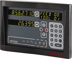 Newall - 2 Axes, Microsyn 2G & Spherosyn 2G Compatible DRO Counter - LED Display, Programmable Memory - Exact Tool & Supply