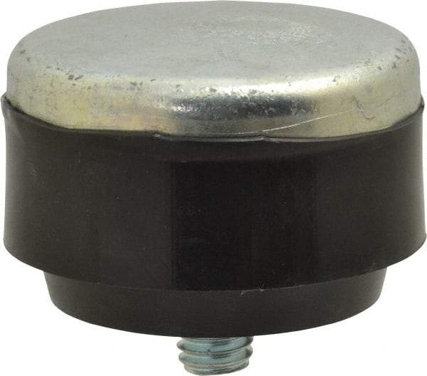 NUPLA - 2" Face Diam, Grade Extra Hard, Hammer Tip/Face - 12 oz Head, Steel - Exact Tool & Supply