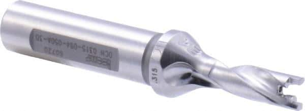 Iscar - 0.315" to 0.331" Diam, 3xD, 0.94" Max Depth, 1/2" Shank Diam, 3.32" OAL, Replaceable-Tip Drill - FCP, ICK, ICK-2M, ICM, ICP, iCP-2M Insert, 71322143 Toolholder, Series SumoCham - Exact Tool & Supply