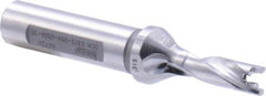 Iscar - 0.315" to 0.331" Diam, 3xD, 0.94" Max Depth, 1/2" Shank Diam, 3.32" OAL, Replaceable-Tip Drill - FCP, ICK, ICK-2M, ICM, ICP, iCP-2M Insert, 71322143 Toolholder, Series SumoCham - Exact Tool & Supply