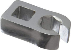 Proto - 3/8" 6 Point 3/8" Drive Chrome Flare Nut Crowfoot Wrench - 29/32" Head Diam x 1/4" Head Thickness, 1-13/16" OAL - Exact Tool & Supply