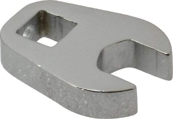 Proto - 12mm 3/8" Drive Chrome Crowfoot Wrench - 1-3/32" Head Diam x 1/4" Head Thickness, 1-15/32" OAL - Exact Tool & Supply