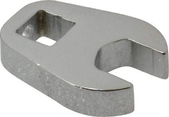 Proto - 12mm 3/8" Drive Chrome Crowfoot Wrench - 1-3/32" Head Diam x 1/4" Head Thickness, 1-15/32" OAL - Exact Tool & Supply