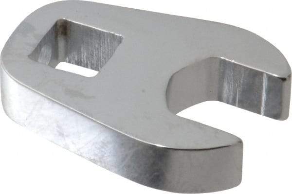 Proto - 13mm 3/8" Drive Chrome Crowfoot Wrench - 1-3/32" Head Diam x 1/4" Head Thickness, 1-1/2" OAL - Exact Tool & Supply