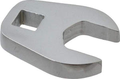 Proto - 17mm 3/8" Drive Chrome Crowfoot Wrench - 1-3/32" Head Diam x 1/4" Head Thickness, 1-23/32" OAL - Exact Tool & Supply