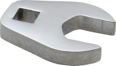 Proto - 19mm 3/8" Drive Chrome Crowfoot Wrench - 1-5/8" Head Diam x 1/4" Head Thickness, 1-15/16" OAL - Exact Tool & Supply
