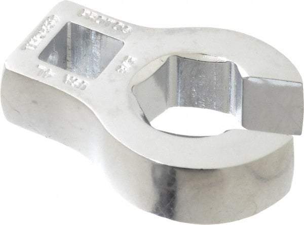 Proto - 5/8" 6 Point 3/8" Drive Chrome Flare Nut Crowfoot Wrench - 1-11/32" Head Diam x 1/4" Head Thickness, 1-3/4" OAL - Exact Tool & Supply