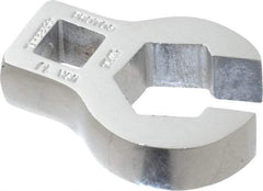 Proto - 11/16" 6 Point 3/8" Drive Chrome Flare Nut Crowfoot Wrench - 1-17/32" Head Diam x 1/4" Head Thickness, 1-13/16" OAL - Exact Tool & Supply