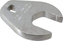 Proto - 23mm 3/8" Drive Chrome Crowfoot Wrench - 2-1/32" Head Diam x 1/4" Head Thickness, 2-11/32" OAL - Exact Tool & Supply