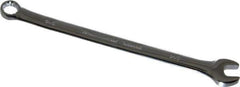 Proto - 1/4" Offset Combination Wrench - 15° Offset Angle, 4-29/32" OAL, Steel, Chrome Finish - Exact Tool & Supply