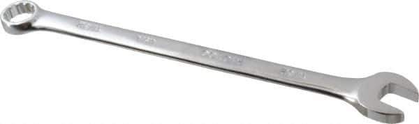 Proto - 11/32" Offset Combination Wrench - 15° Offset Angle, 7-29/32" OAL, Steel, Chrome Finish - Exact Tool & Supply