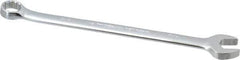 Proto - 9/16" 12 Point Combination Wrench - 15° Offset Angle, 8-5/8" OAL, Steel, Chrome Finish - Exact Tool & Supply