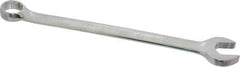 Proto - 7/8" Offset Combination Wrench - 15° Offset Angle, 12-17/32" OAL, Steel, Chrome Finish - Exact Tool & Supply