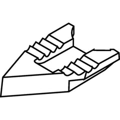 Kennametal - 1/2" Inscribed Circle, 80° Included Angle, Diamond (Shape), Chipbreaker for Indexables - 80° Included Angle - Exact Tool & Supply