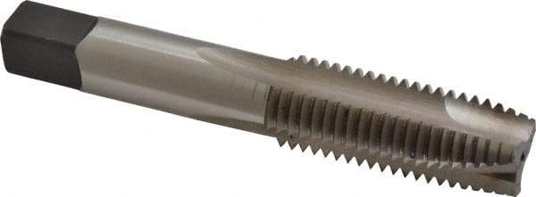 Cleveland - M20x2.50 Metric Coarse, 3 Flute, Bright Finish, High Speed Steel Spiral Point Tap - Plug Chamfer, Right Hand Thread, 3-13/16" OAL, 2" Thread Length, 6H Class of Fit, Series 1011 - Exact Tool & Supply