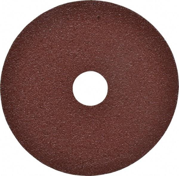 3M - 4-1/2" Diam 7/8" Hole 60 Grit Fiber Disc - Medium Grade, Ceramic, 13,300 Max RPM, Series 982C - Exact Tool & Supply