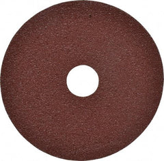 3M - 4-1/2" Diam 7/8" Hole 60 Grit Fiber Disc - Medium Grade, Ceramic, 13,300 Max RPM, Series 982C - Exact Tool & Supply