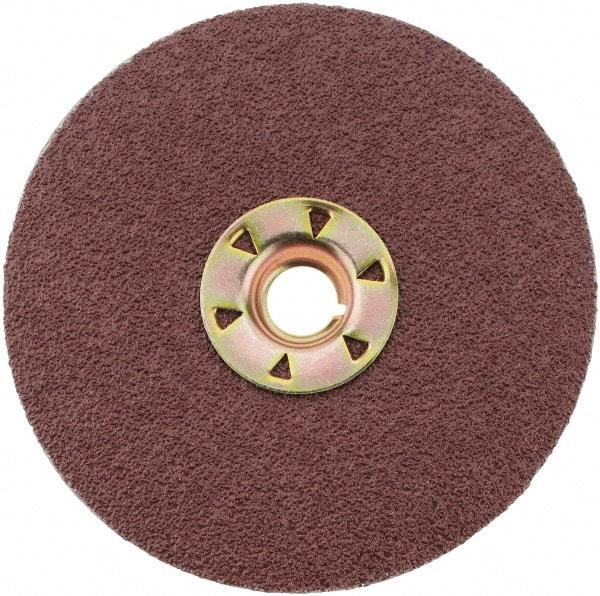 3M - 4-1/2" Diam 5/8-11 Threaded Hole 60 Grit Fiber Disc - Medium Grade, Ceramic, 13,300 Max RPM, Series 982C - Exact Tool & Supply