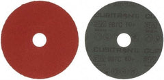 3M - 5" Diam 7/8" Hole 60 Grit Fiber Disc - Medium Grade, Ceramic, 12,000 Max RPM, Series 987C - Exact Tool & Supply