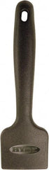Hyde Tools - Stiff Carbon Steel 2-Edge Scraper - 2-1/2" Blade Width, 5" Long Plastic Handle - Exact Tool & Supply