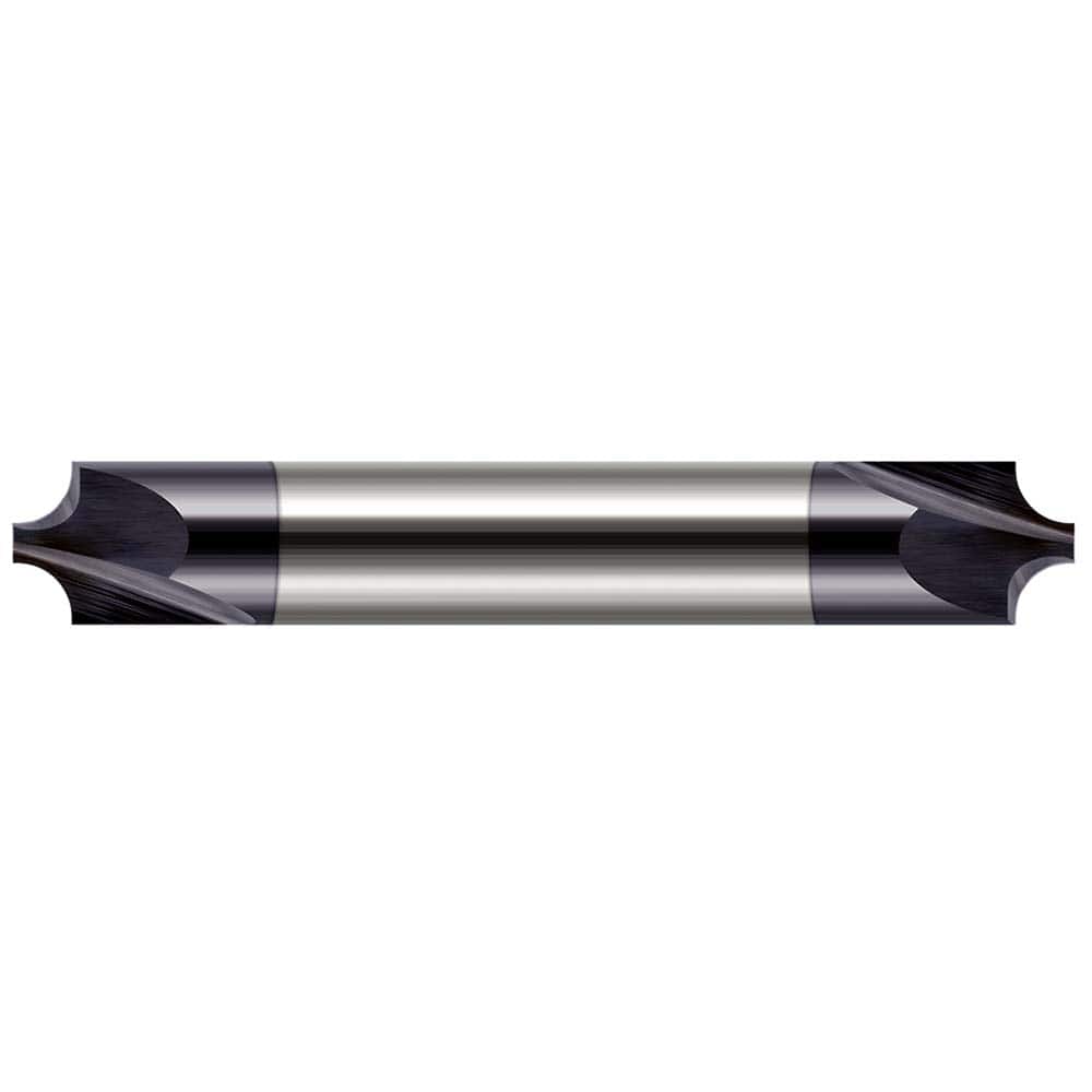 Harvey Tool - 0.01" Radius, 1/8" Diam, 2 Flute Solid Carbide Corner Rounding End Mill - Exact Tool & Supply