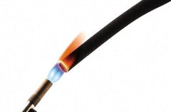 Techflex - Black High Temperature Cable Sleeve - 200' Coil Length, -94 to 1,200°F - Exact Tool & Supply