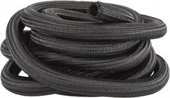 Techflex - Black Braided Cable Sleeve - 25' Coil Length, -103 to 257°F - Exact Tool & Supply