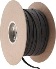 Techflex - Black Braided Expandable Cable Sleeve - 500' Coil Length, -103 to 257°F - Exact Tool & Supply