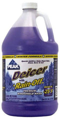 Peak - Water-Based Solution Windshield Washer Fluid - 1 Gal Bottle, -25°  Freezing Point - Exact Tool & Supply